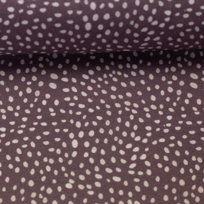 Jersey | Mini Winter | Punkte Dunkelflieder